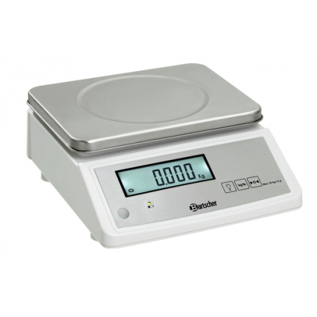 Waga cyfrowa do 15 kg z podziałką 5 g | BARTSCHER, A300117