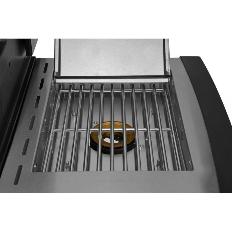 Grill gazowy ogrodowy 17,5kW 4+1 zamykana szafka stal nierdzewna Yato YG-20013