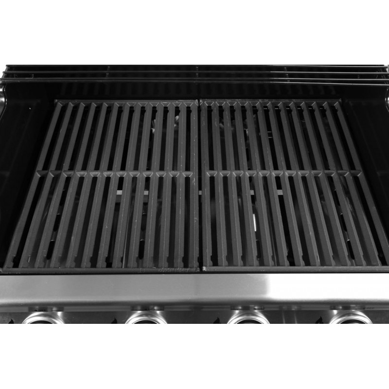 Grill gazowy ogrodowy 17,5kW 4+1 zamykana szafka stal nierdzewna Yato YG-20013