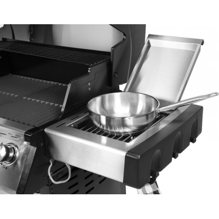 Grill gazowy ogrodowy 17,5kW 4+1 zamykana szafka stal nierdzewna Yato YG-20013