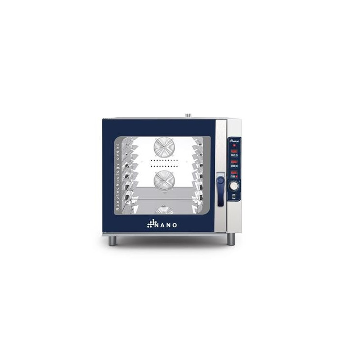 Piec konwekcyjno - parowy Nano Drive 6 x GN 2/1 sterowany elektronicznie SYSTEM MYJĄCY