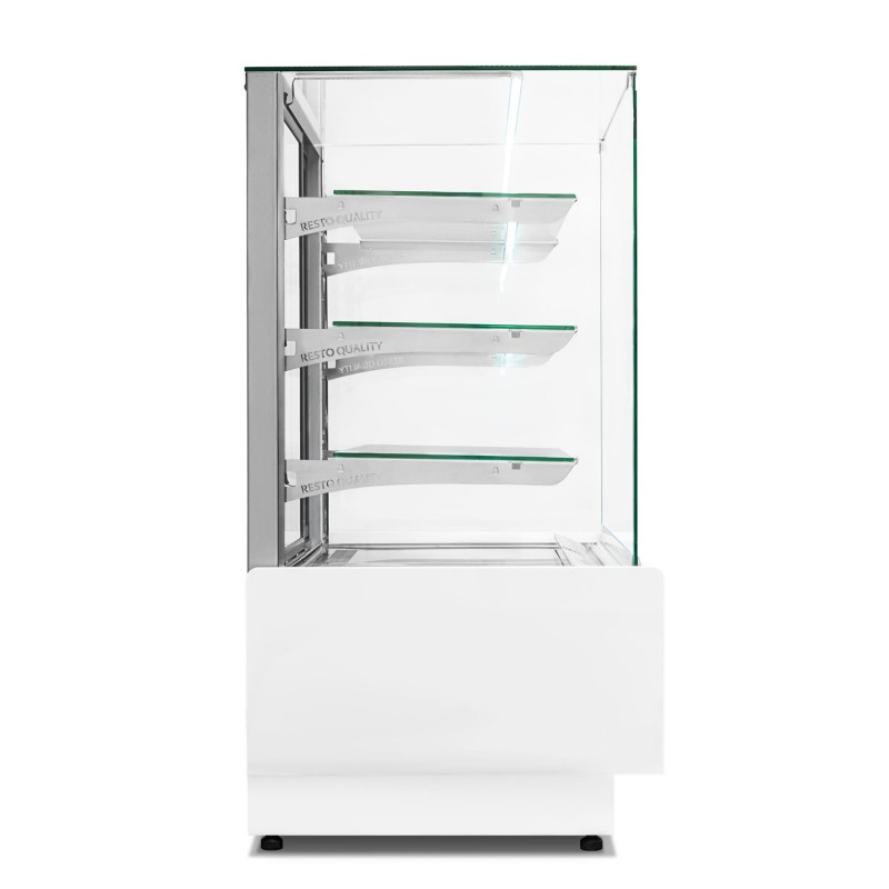 Witryna cukiernicza chłodnicza Dolce Visione Premium 900 | wnętrze ze stali nierdzewnej | 900x690x1300 mm