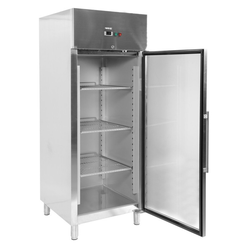 Szafa chłodnicza 650L GN 2/1 półki 680x810x2010 przeszklona Yato YG-05225