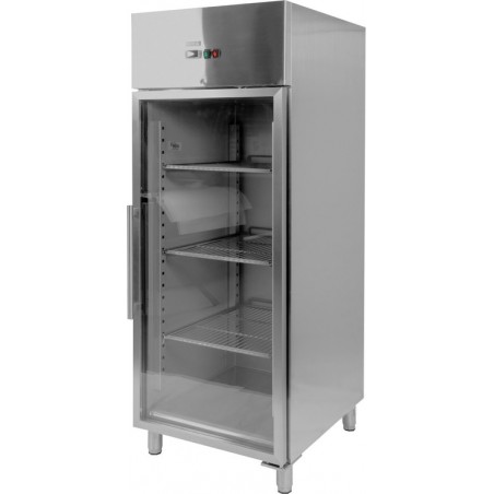 Szafa chłodnicza 650L GN 2/1 półki 680x810x2010 przeszklona Yato YG-05225