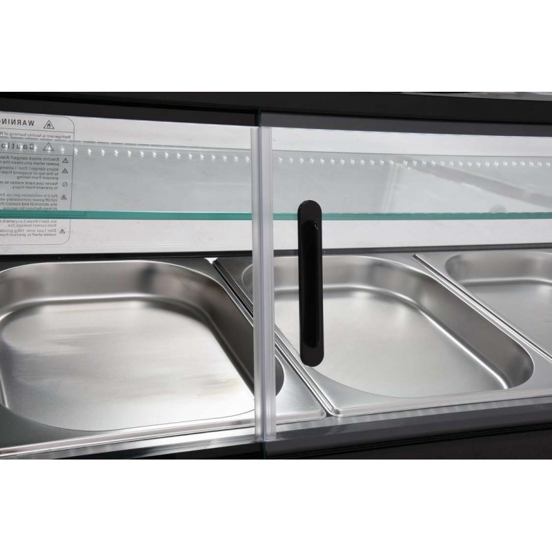 Witryna chłodnicza YATO do sushi 5x1/2GN 1750x390x370mm Yato YG-05007