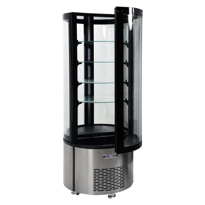 Witryna chłodnicza YATO wolnostojąca okrągła o pojemności 400L 68x68x175cm Yato YG-05098