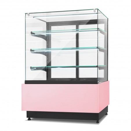 Witryna cukiernicza chłodnicza Dolce Visione Premium 1300 | 1300x690x1300 mm