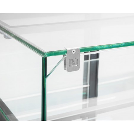 Witryna cukiernicza chłodnicza Dolce Visione Premium 1300 | podświetlany cokół | 1300x690x1300 mm