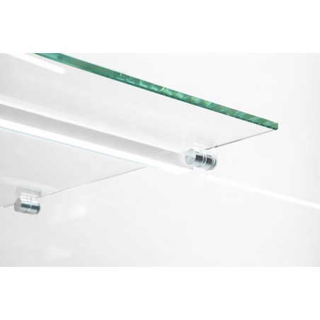 Witryna cukiernicza chłodnicza Dolce Visione Basic 900 BIANCO | 900x690x1300 mm | białe wnętrze