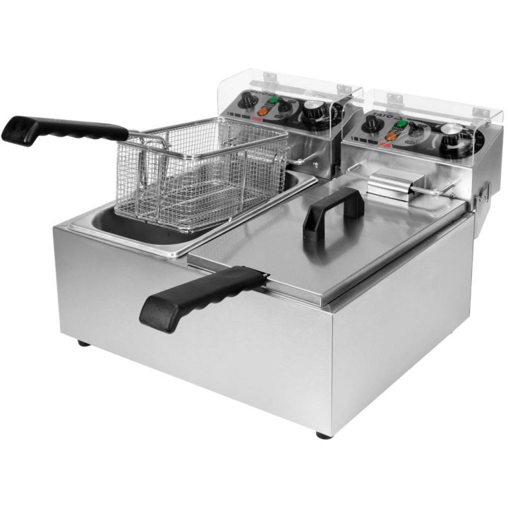 Frytownica 2-komorowa YATO 2*3,5L 2*2000W Yato YG-04620