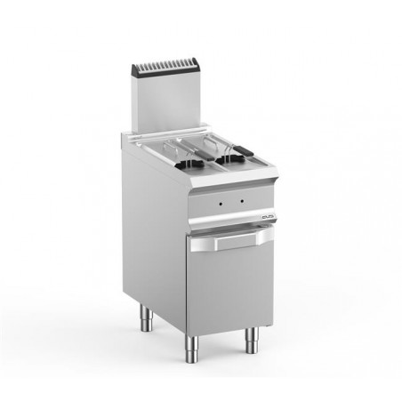 Frytownica gazowa 2x7l z szafką linia DominaPro 700 