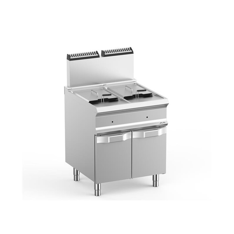 Frytownica gazowa z szafką 2 x 14 l linia DominaPro 700 