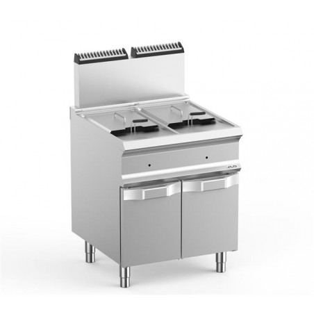 Frytownica gazowa z szafką 2 x 14 l linia DominaPro 700 