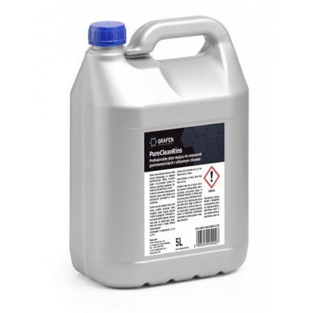 Profesjonalny płyn płuczący do zmywarek gastronomicznych  - PureCleanRins - 5L