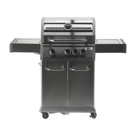 Grill gazowy 3+1 stal nierdzewna, pokrywa z szybą, palnik gazowy 11,5kW YATO YG-20015 Yato YG-20015